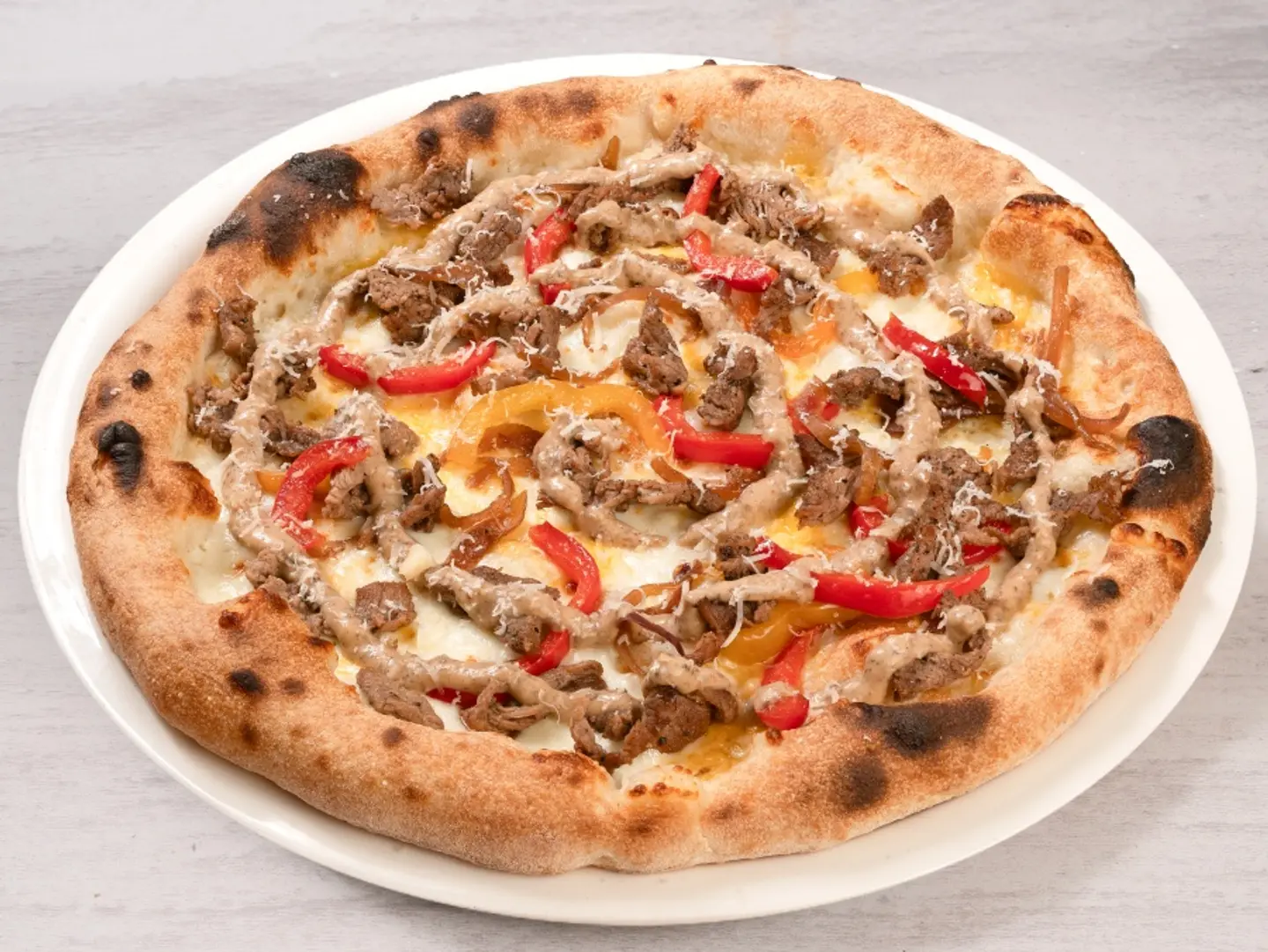 Creamy Mushroom Pizza - Large 8 Slices