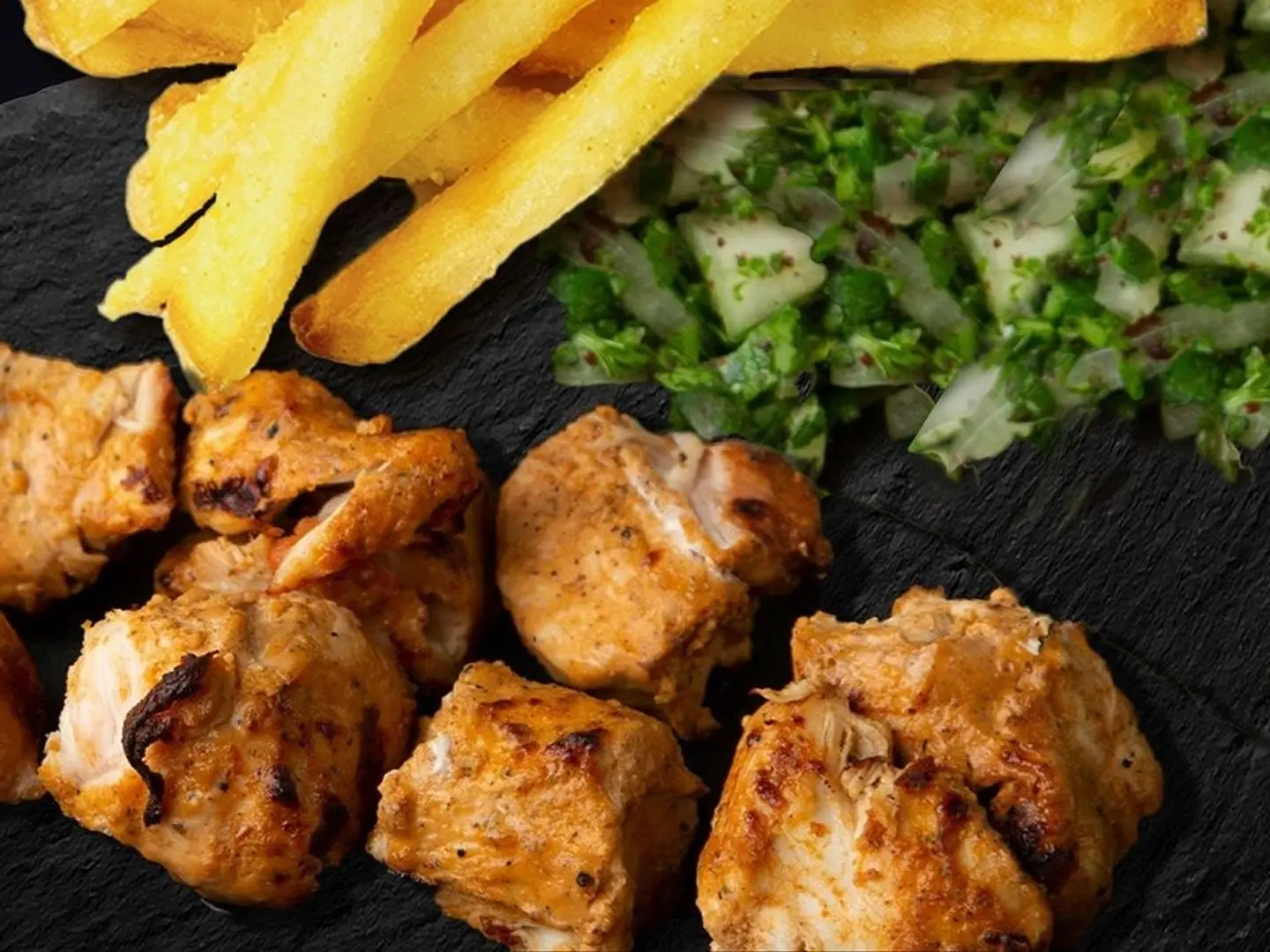 Shish Tawouk Platter