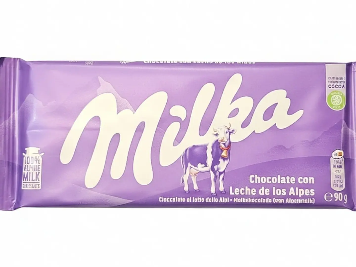 Milka Milk Chocolate 90g