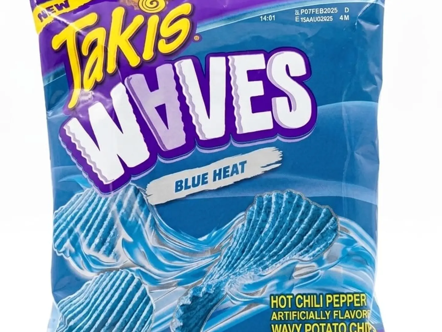 Takis Waves Blue Heat