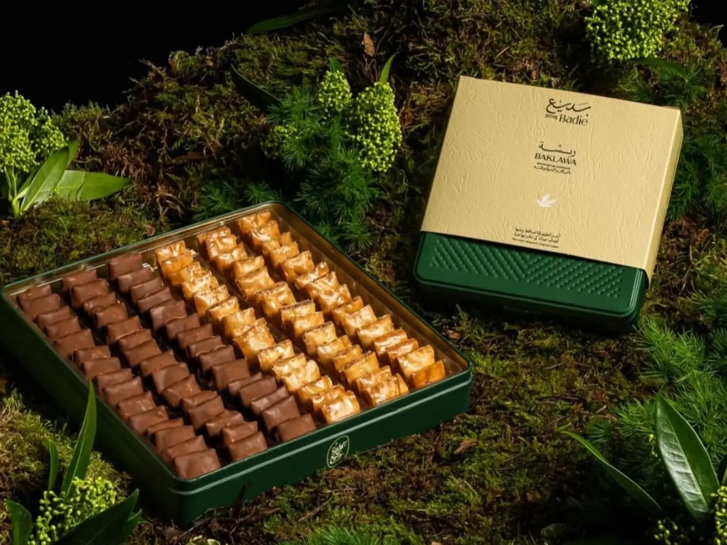 Baklava Badie Pecans And Chocolate Large