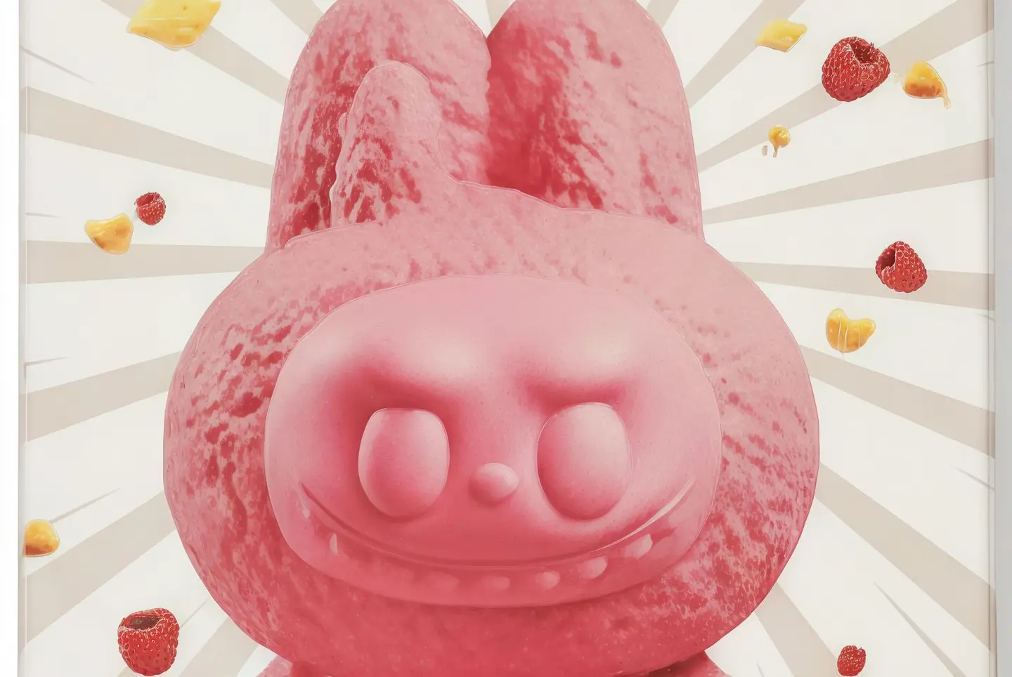 Kate Labubu Chocolate Red Berry