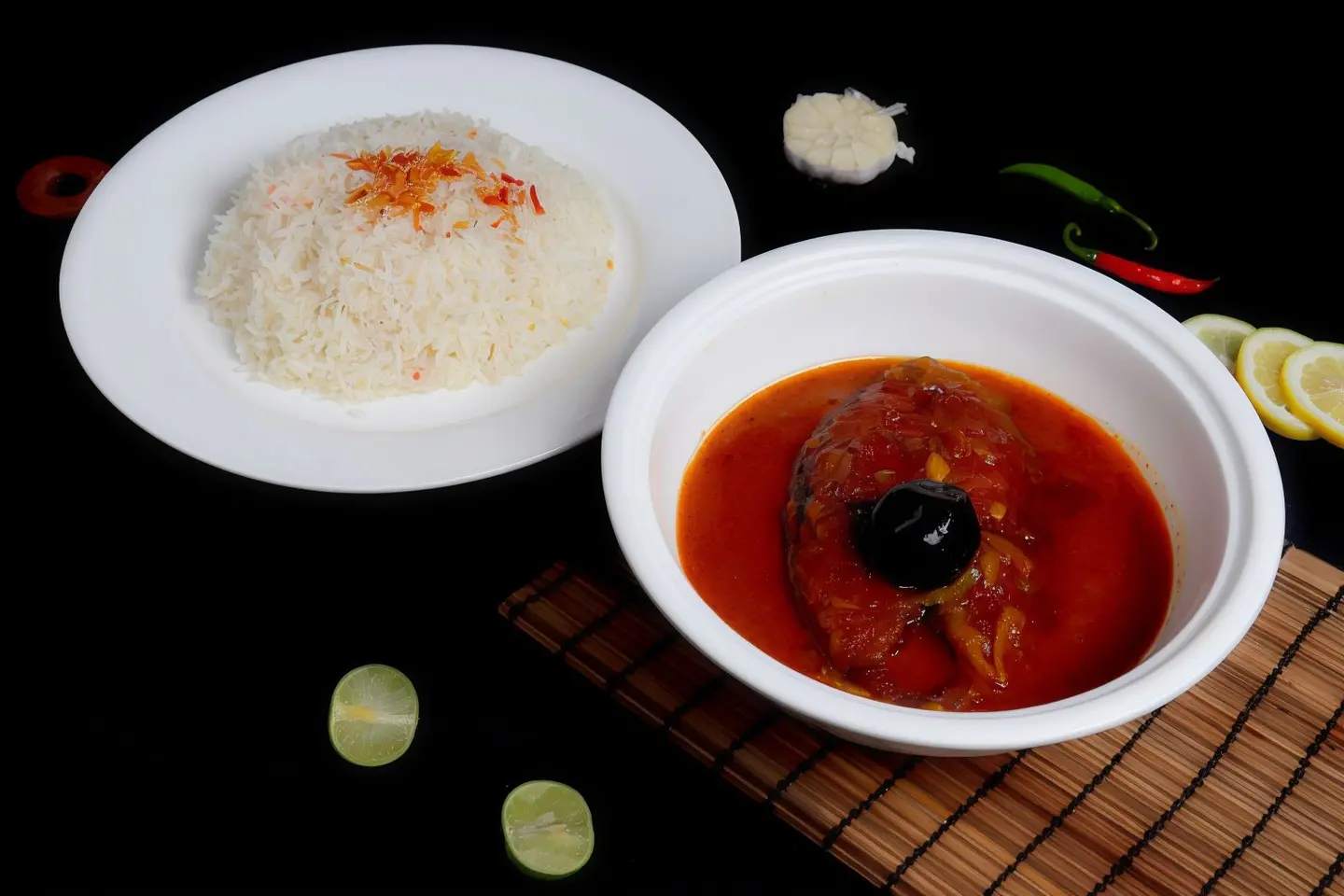 صالونة كنعد مع الرز