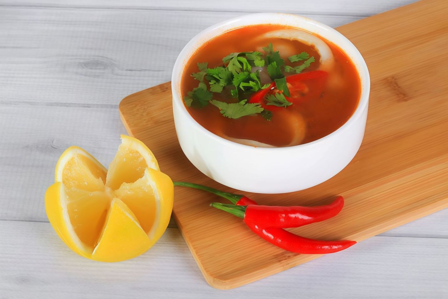 شوربة التوم يم