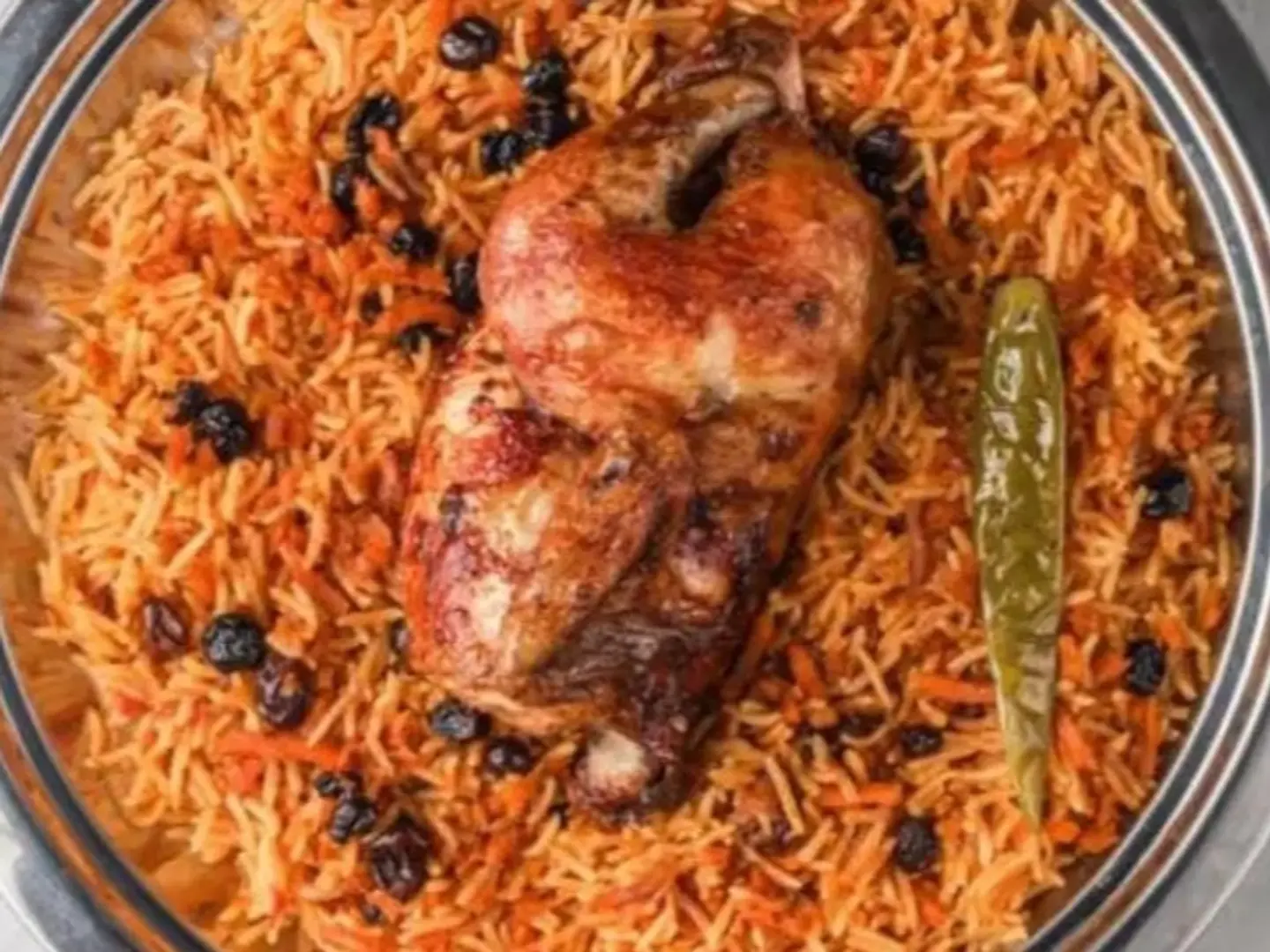 Spiced Rice, With Full Grilled Chicken