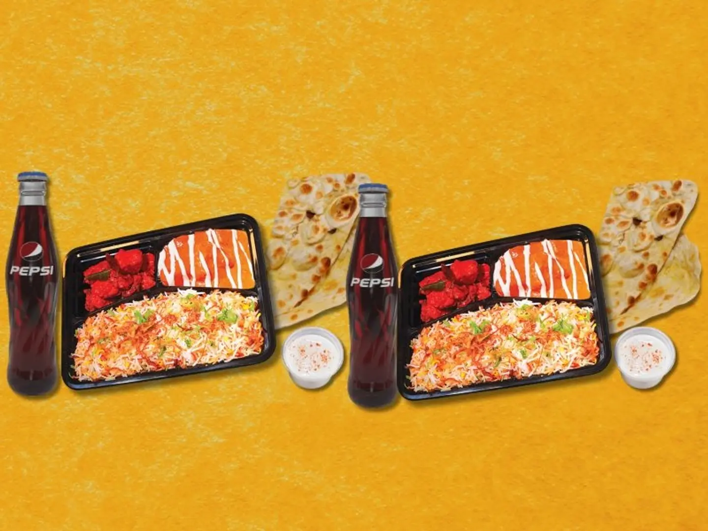 علبة كومبو دجاج بالزبدة