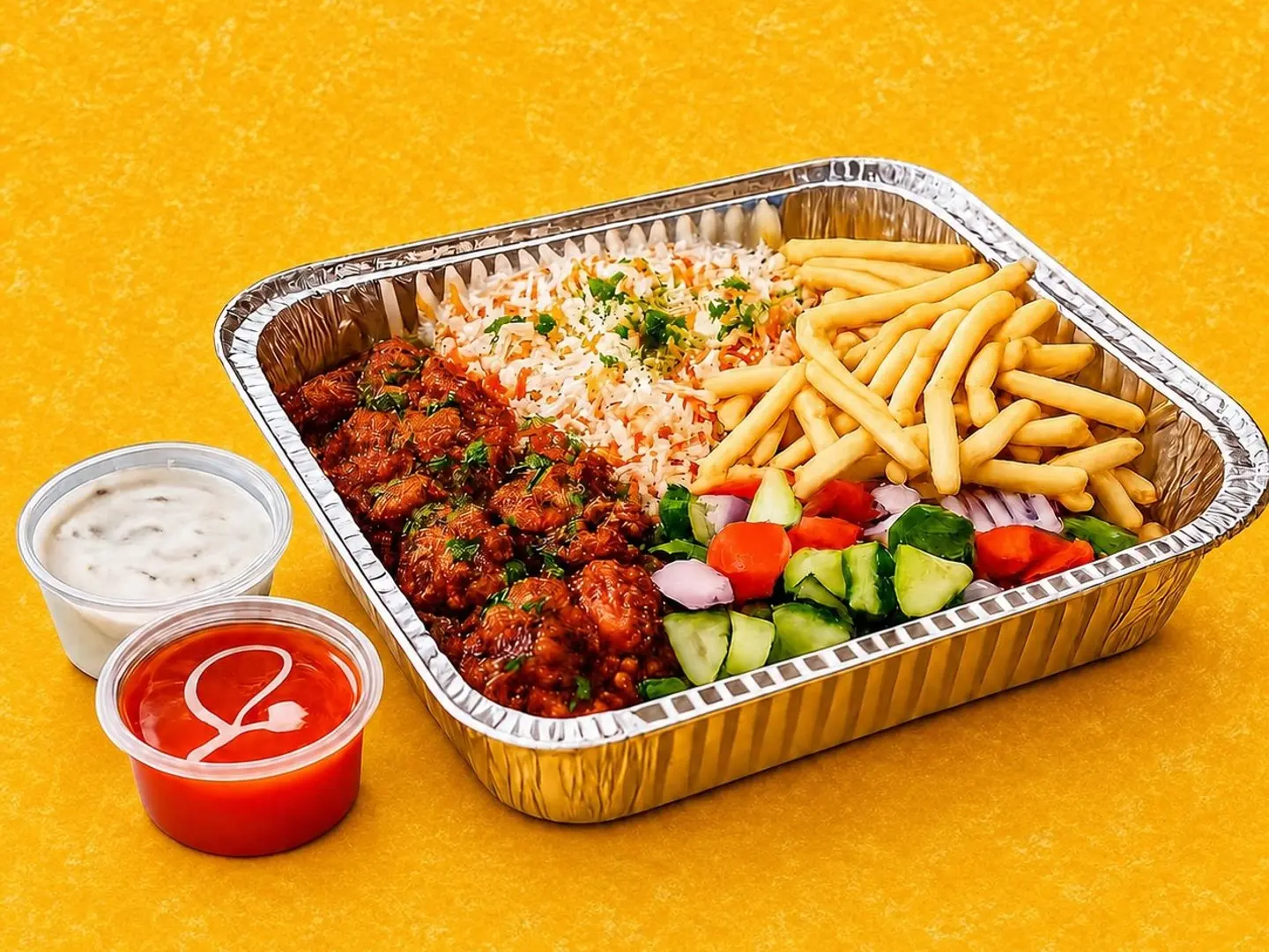 علبة وجبات دجاج 65