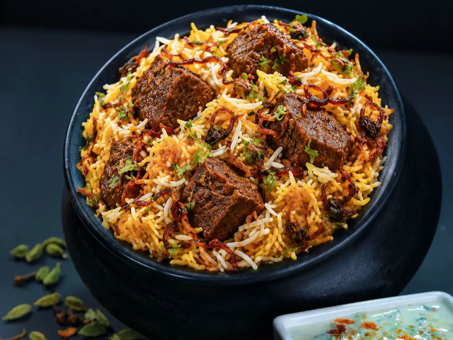 برياني لحم بقري