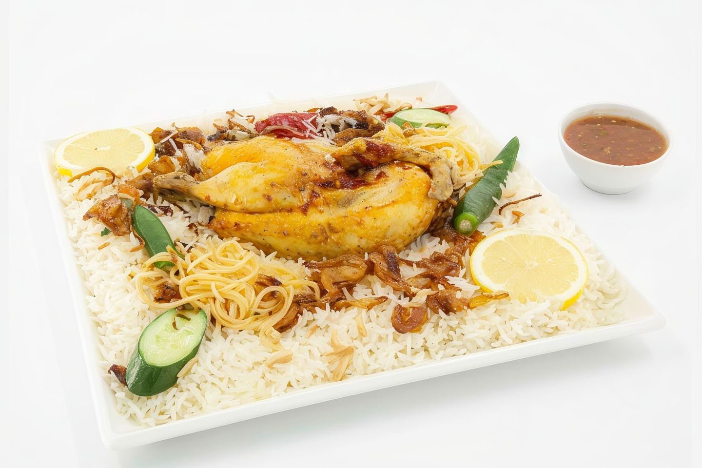 Half Buried Chicken With Rice