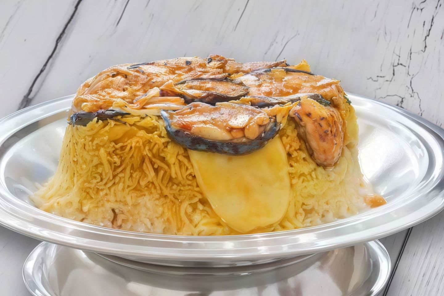 Half Upside Down Chicken