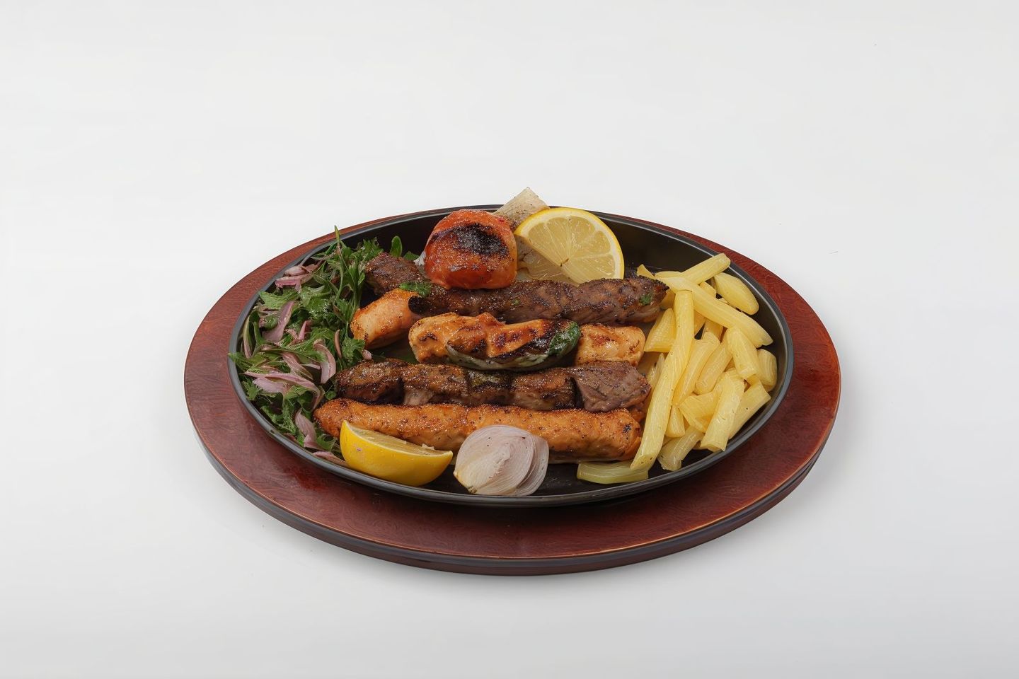Mixed Grilled Meat And Chicken