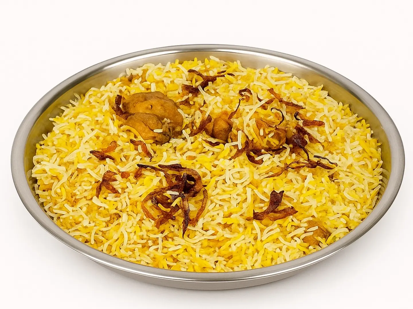 Half A Love Of Biryani With Rice