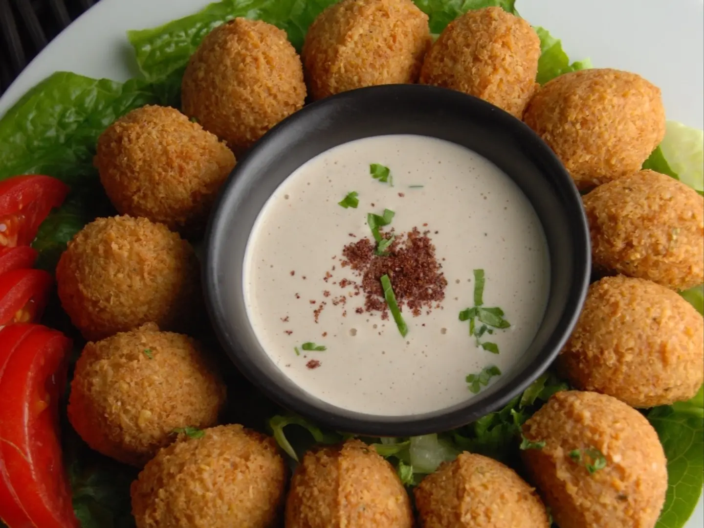 طبق الفلافل