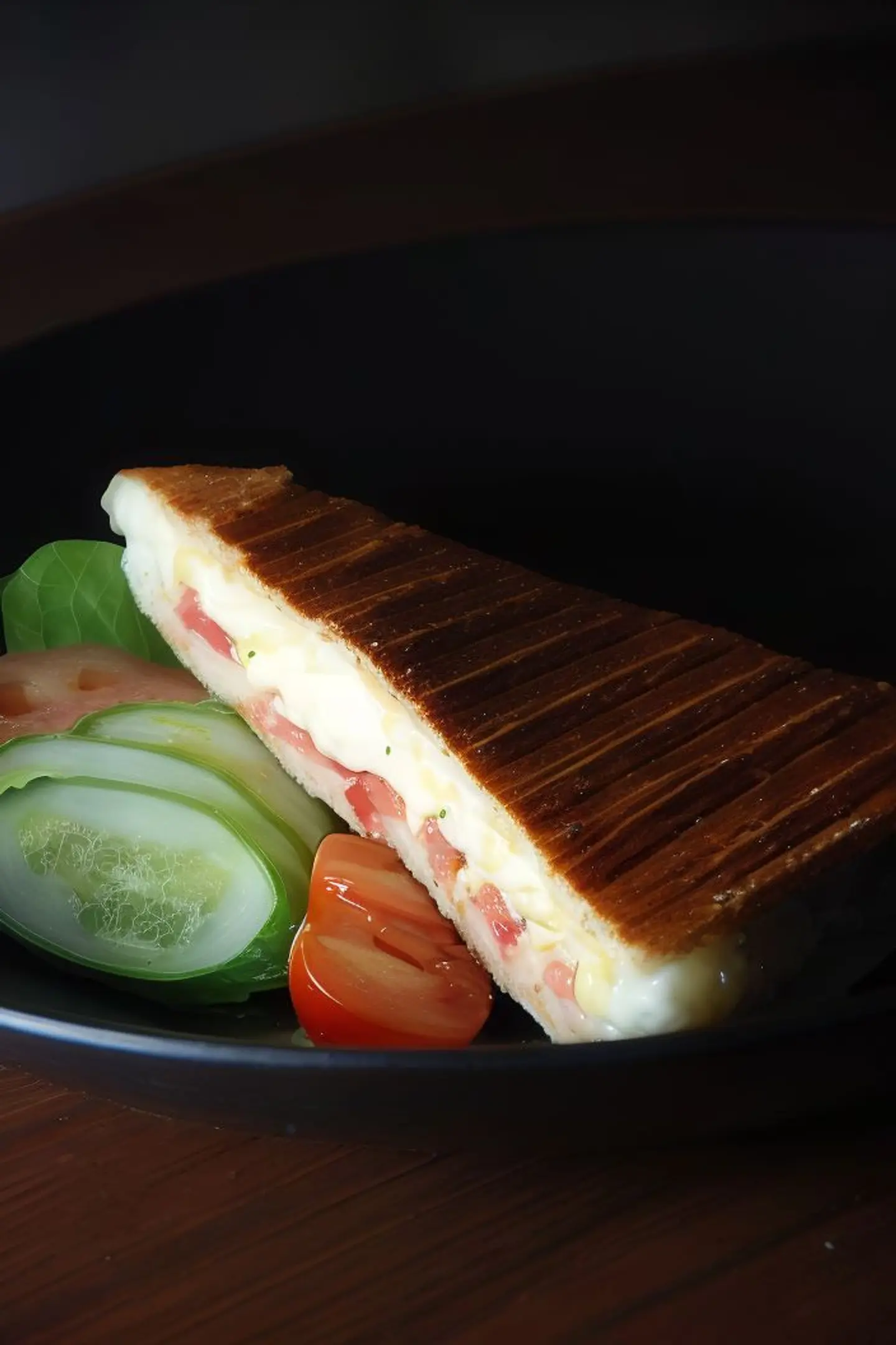 ساندويتش بيض المخفوق بخبز البرجر