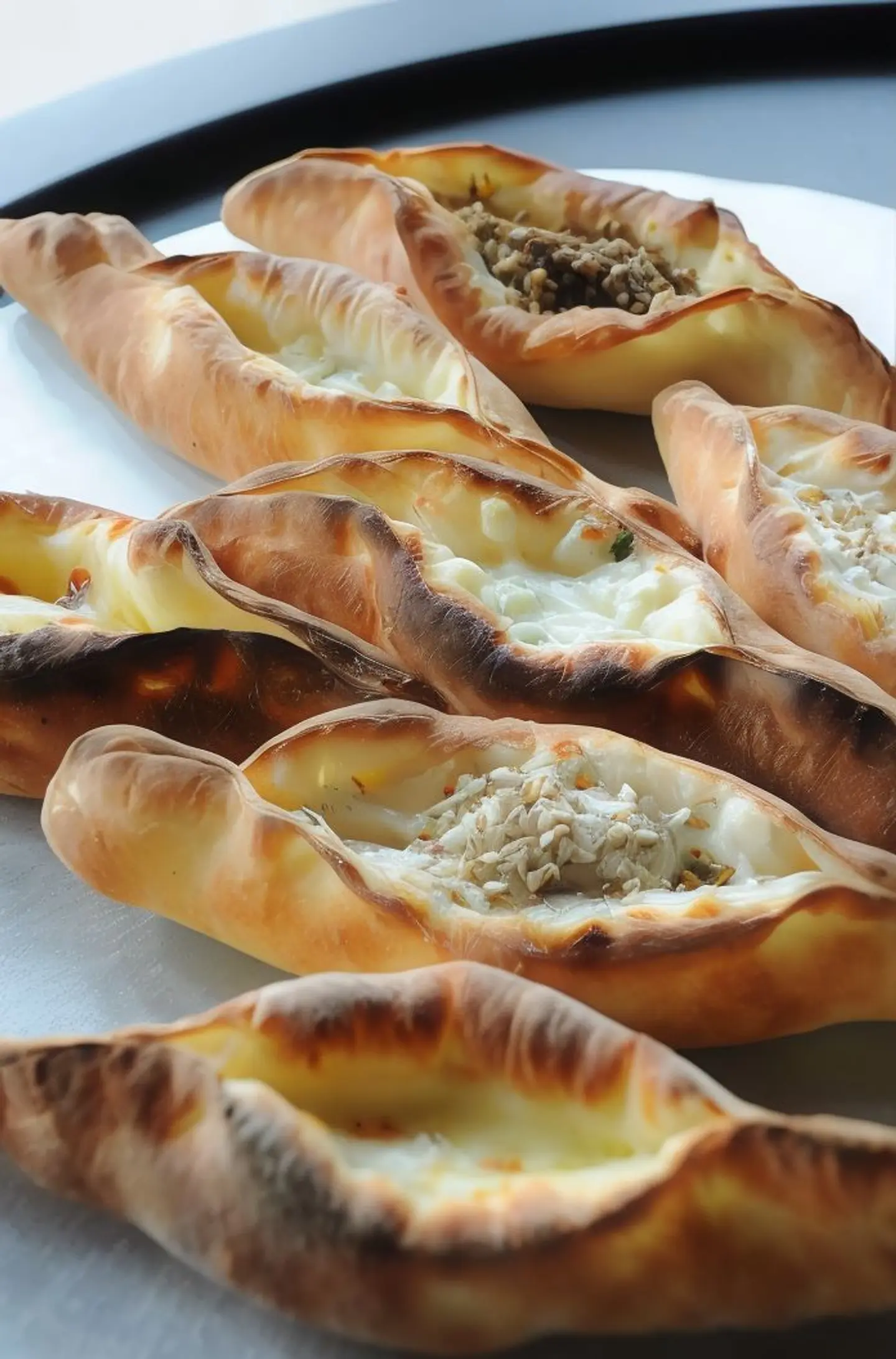 منقوشة الزعتر بالخضار