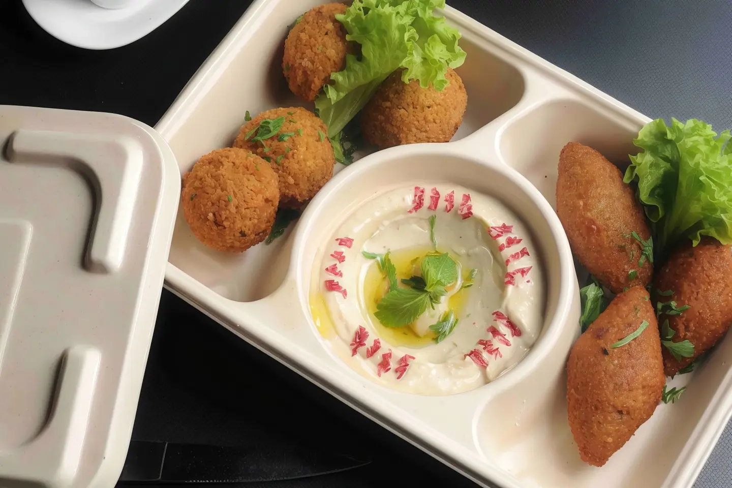 مشكل كبة فلافل وحمص