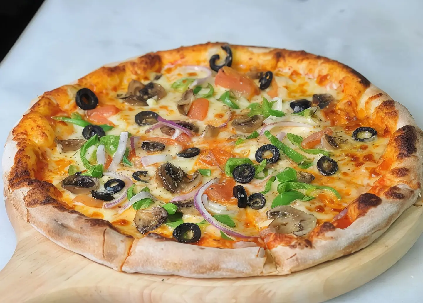 بيتزا الخضار