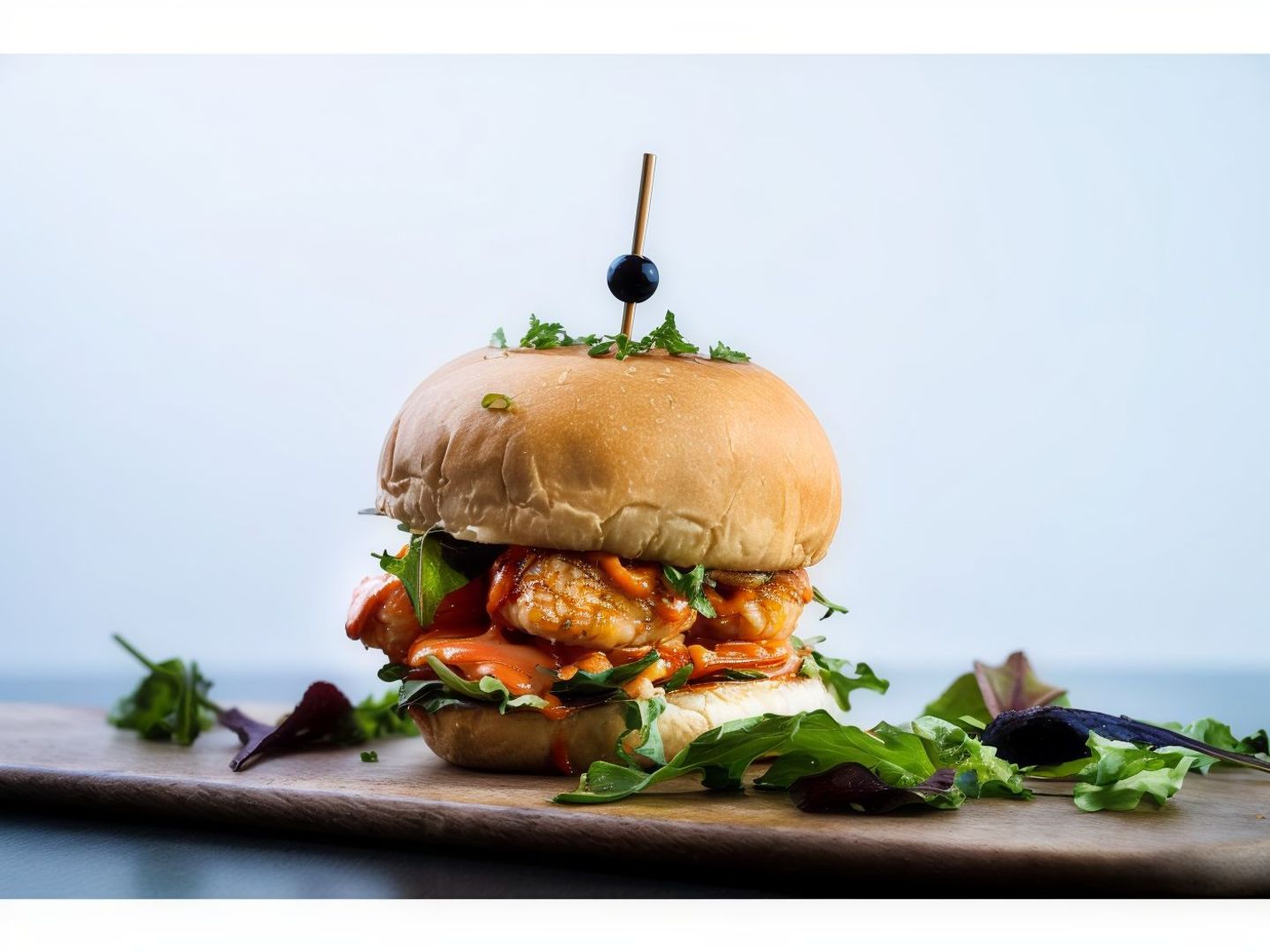 Shrimp Burger