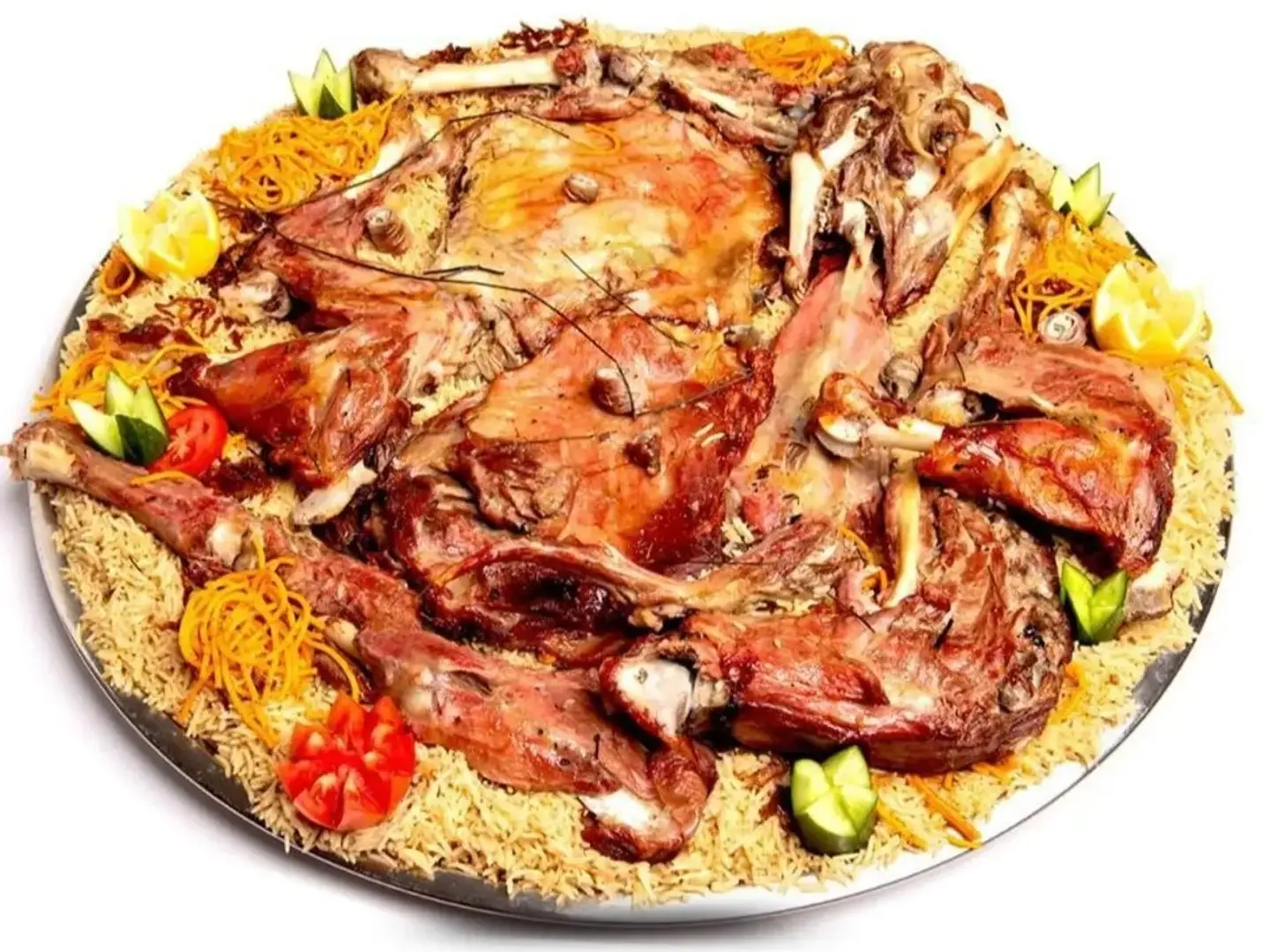 ربع تيس حنيذ