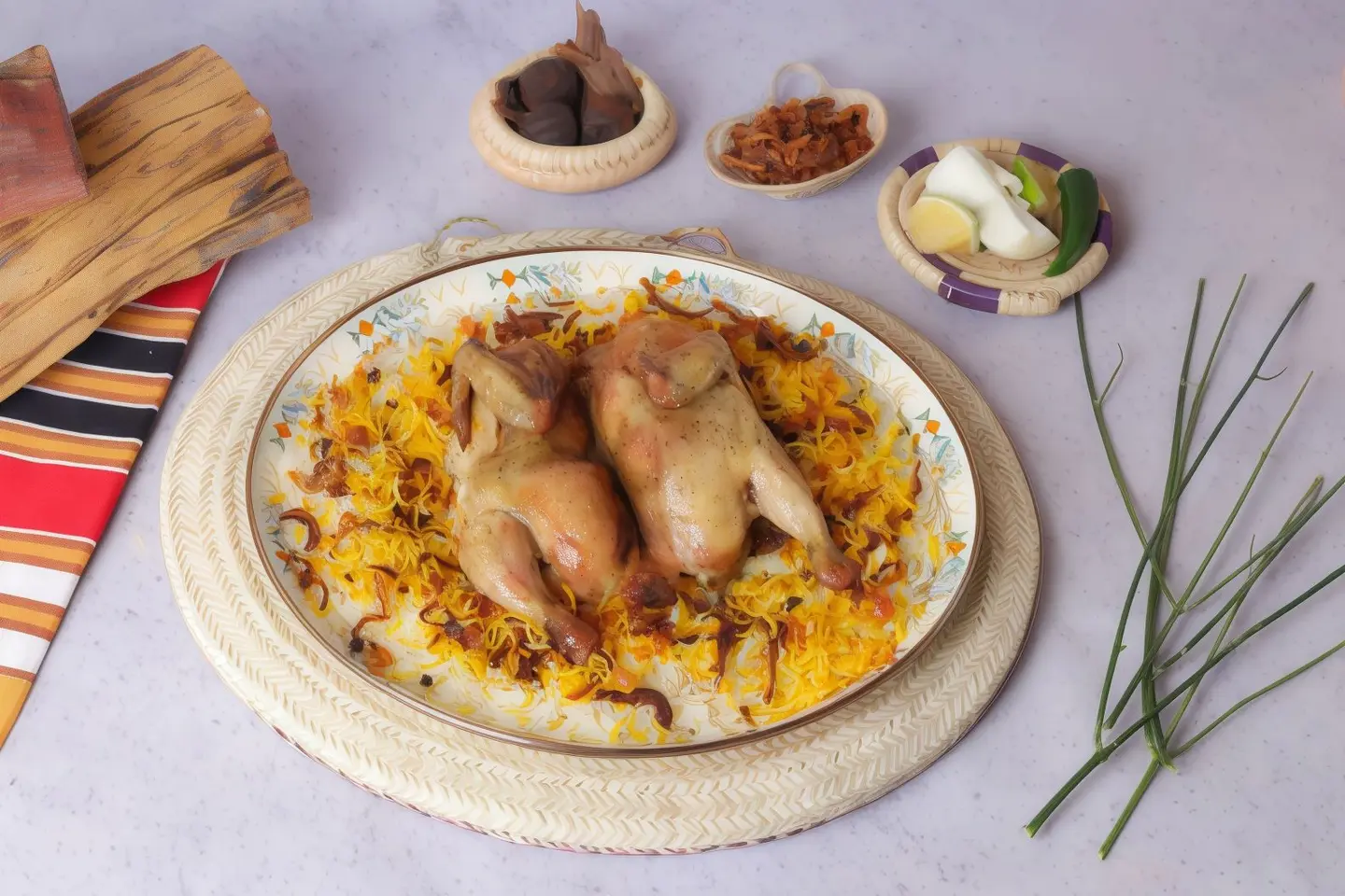 Half A Piece Of Haneeth Chicken