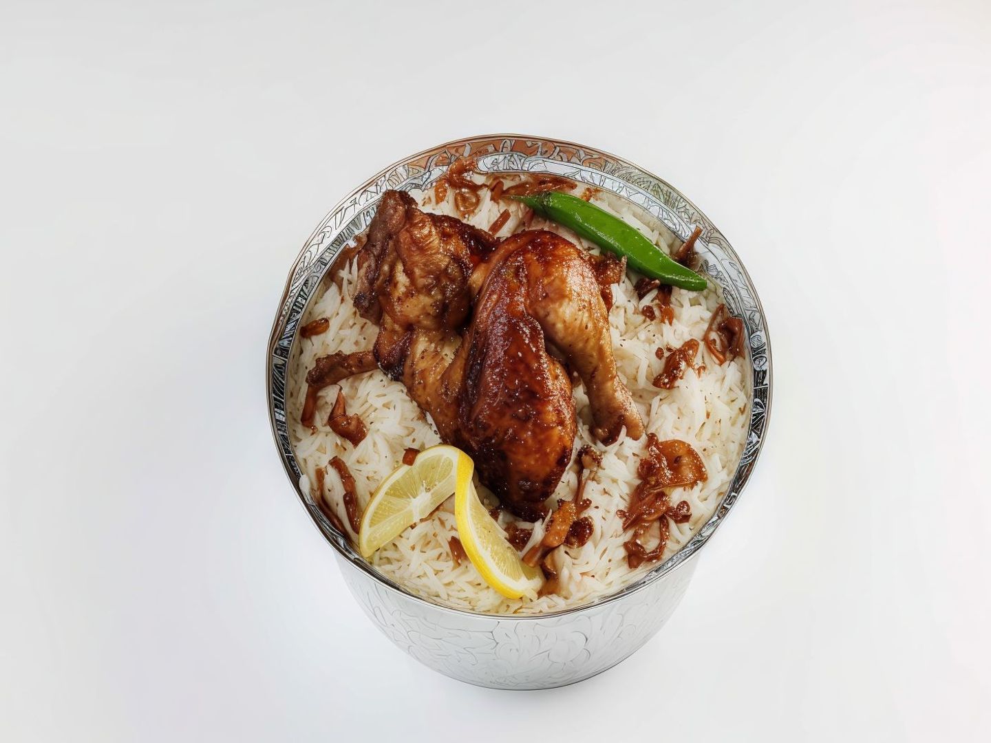 Mathloutha With Shawaya Chicken