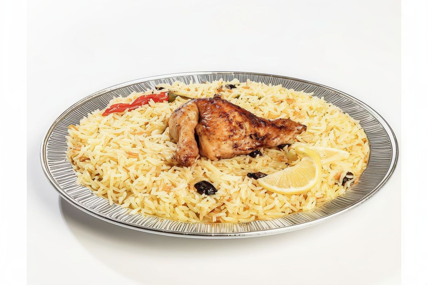 1/4 Shawaya Chicken With Bukhari Rice