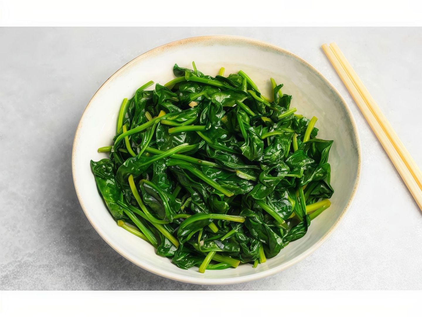 Wok Seared Fresh Spinach
