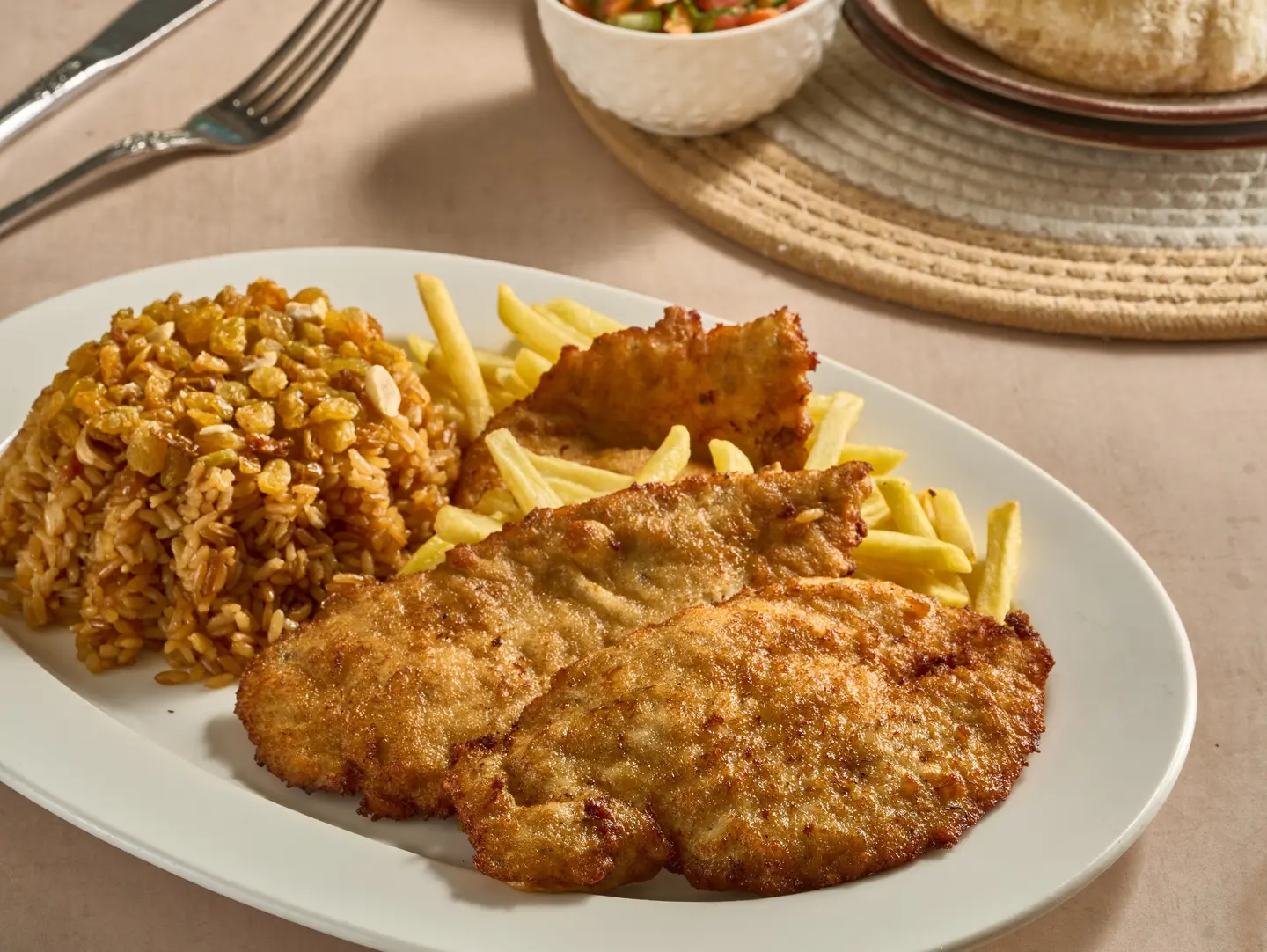 Chicken Pane Meal