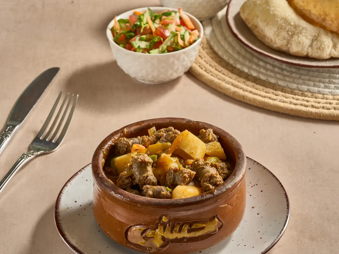 Sausage With Potato Tajen