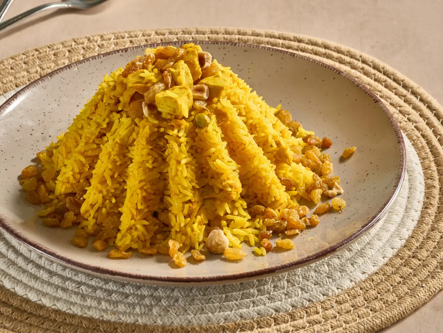 Basmati Rice With Pieces Of Chicken