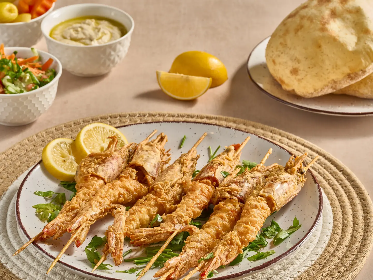 Jumbo Shrimp - A Quarter Kilo Of Grilled Meat