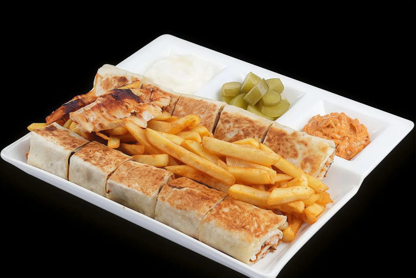 شاورما عربي مكسيكي عادي