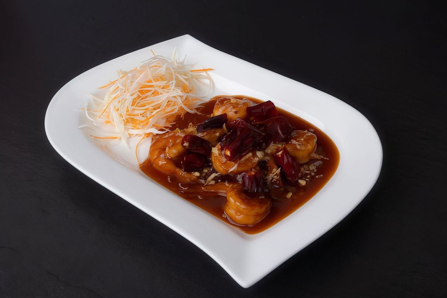 Shrimp Dry Chili And Garlic