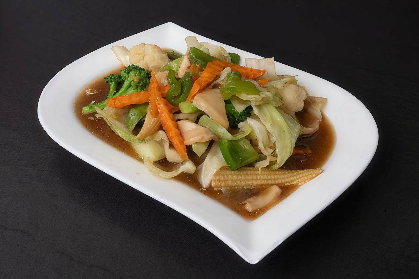 Fried Mix Vegetables