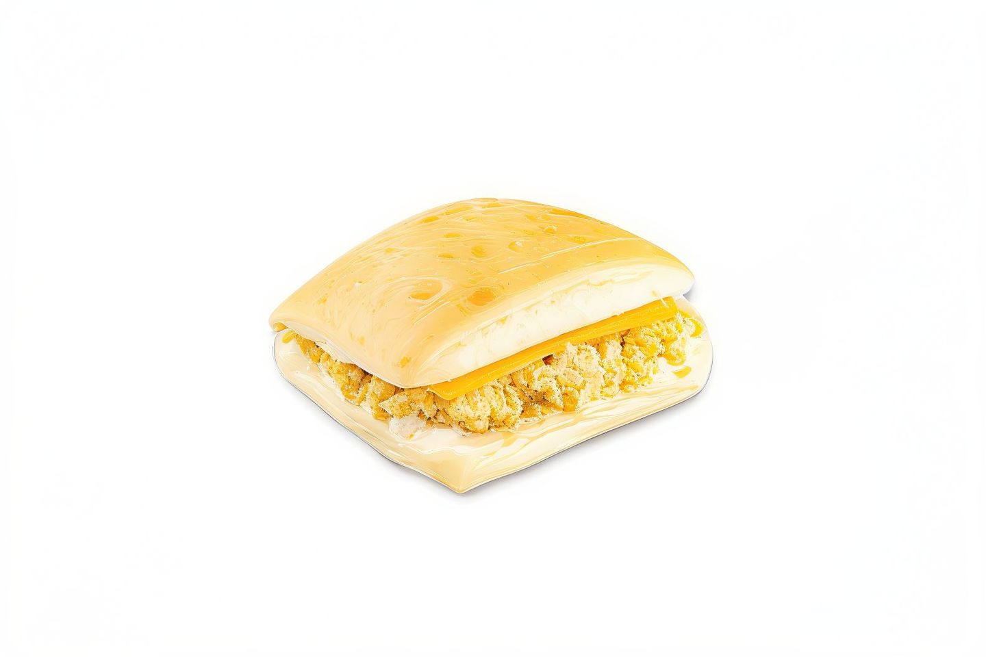 بيض و جبن.