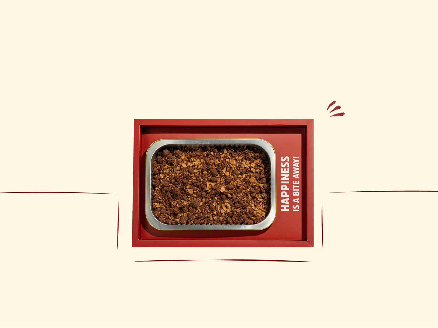 كيكة شوكلت كرامبل كاملة