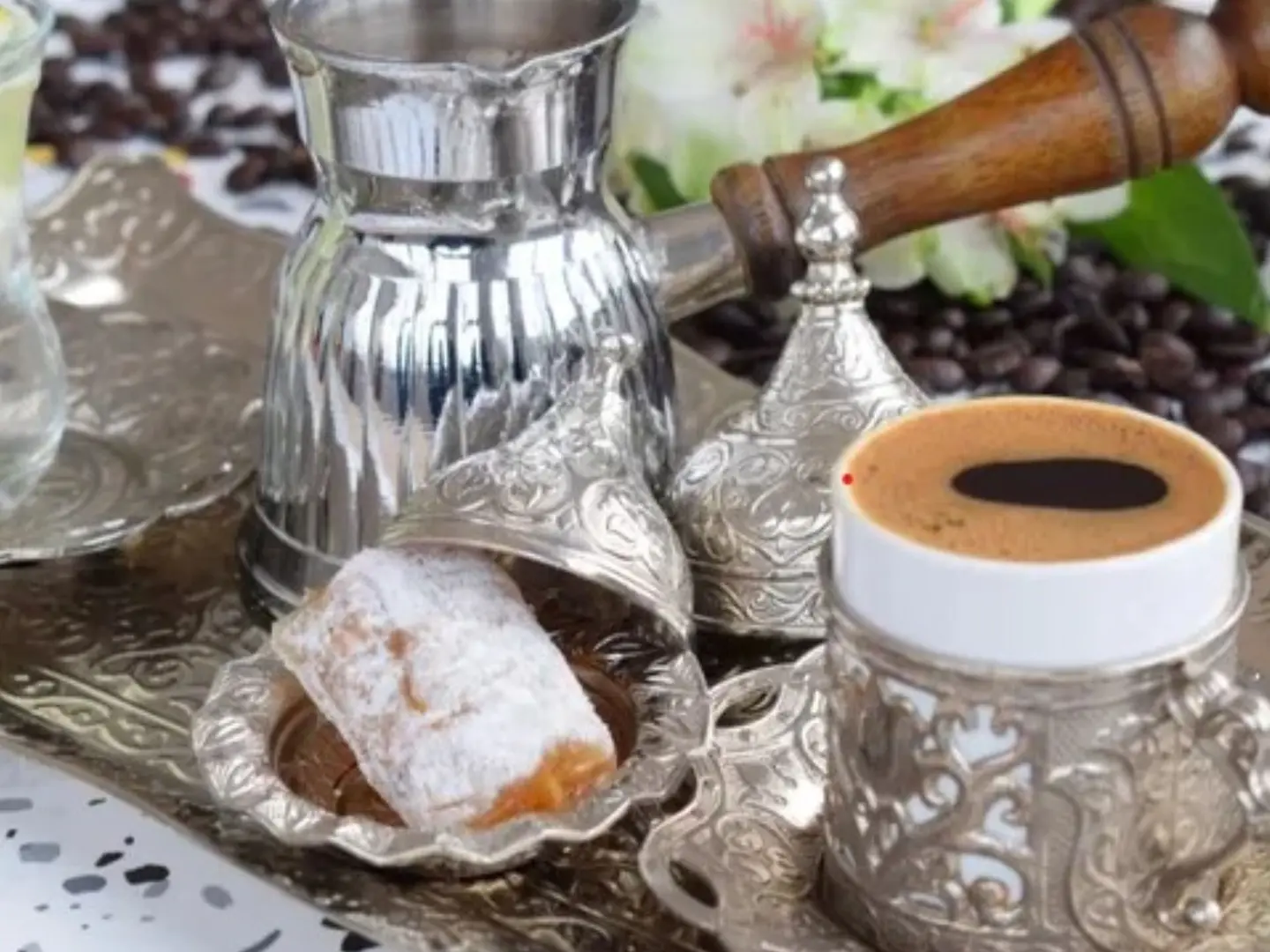 قهوه تركيه وسط