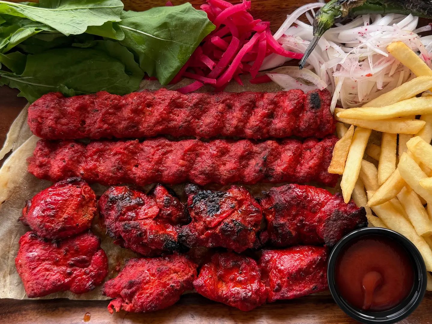 مشكل تندوري دجاج