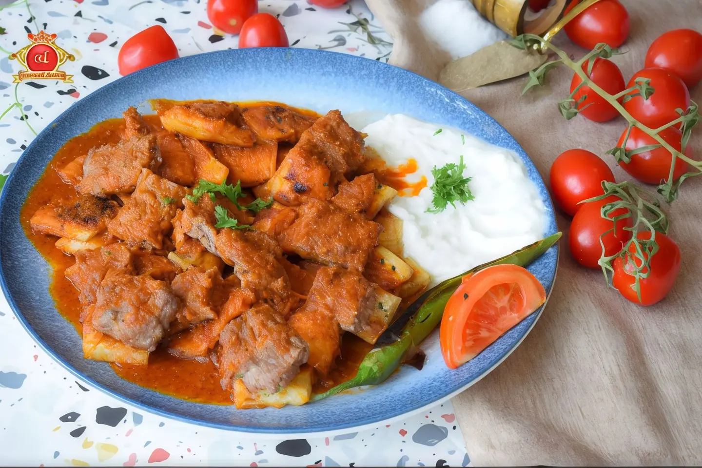 اسكندر كباب لحم