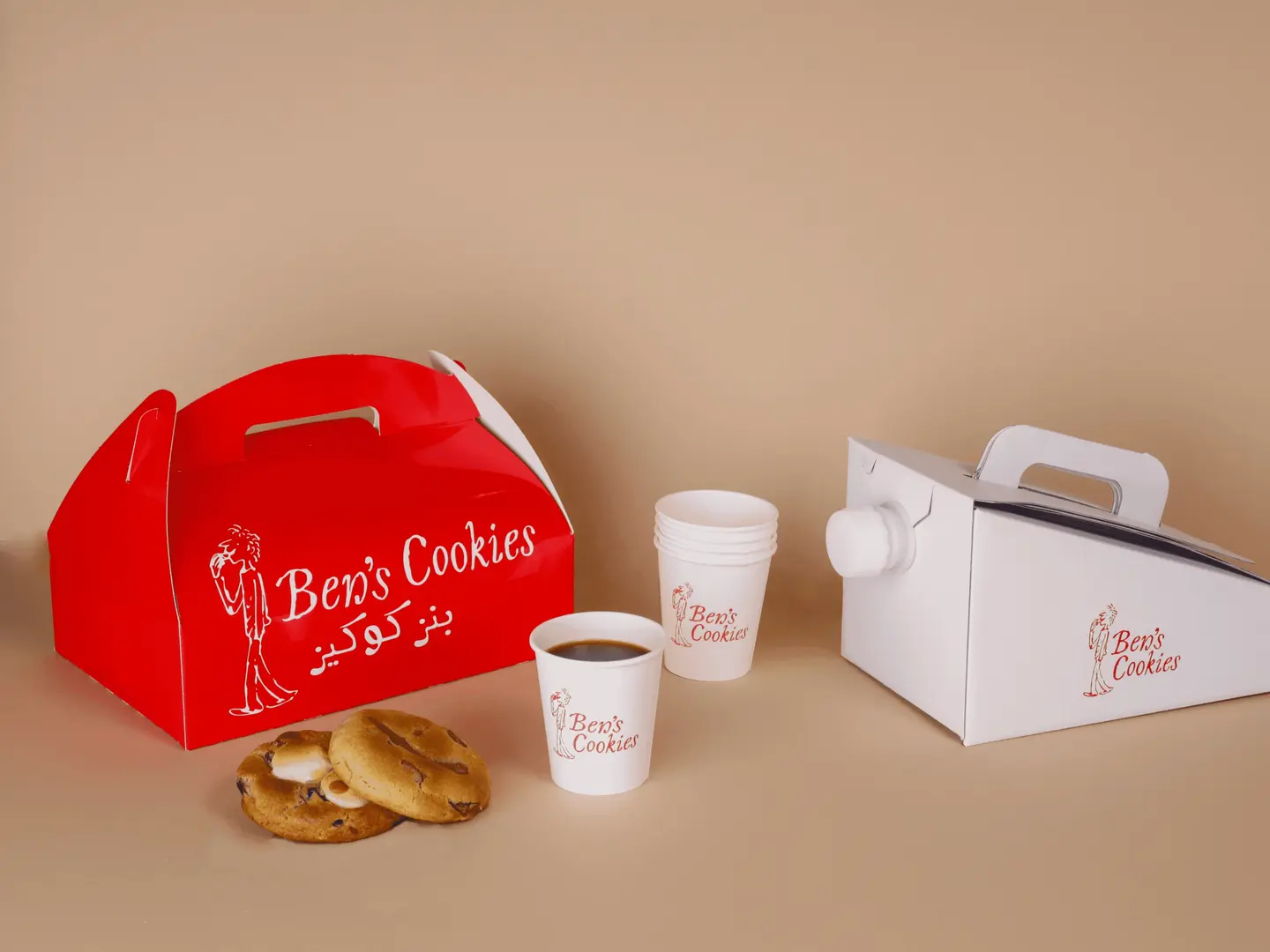 بوكس بلاك كوفي و بوكس كوكيز 15 حبة