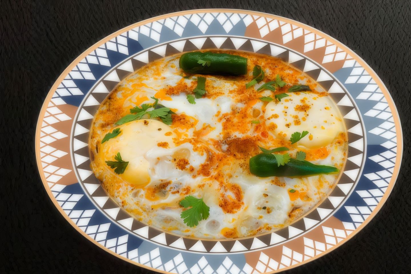 بيض طاوة