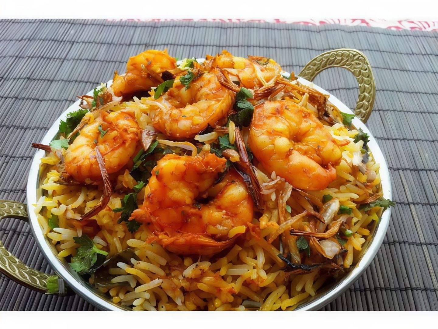 Shrimp Biryani