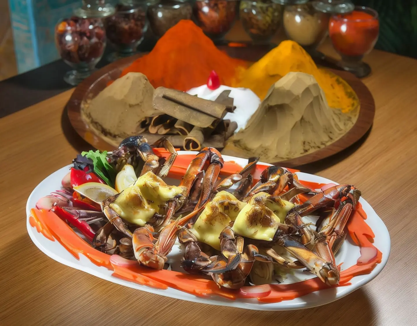 Grilled Crab