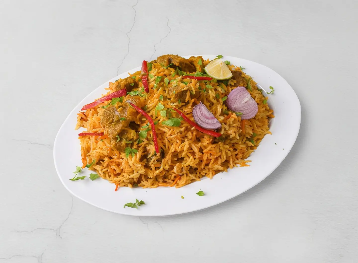 Kashmiri Mutton Biryani