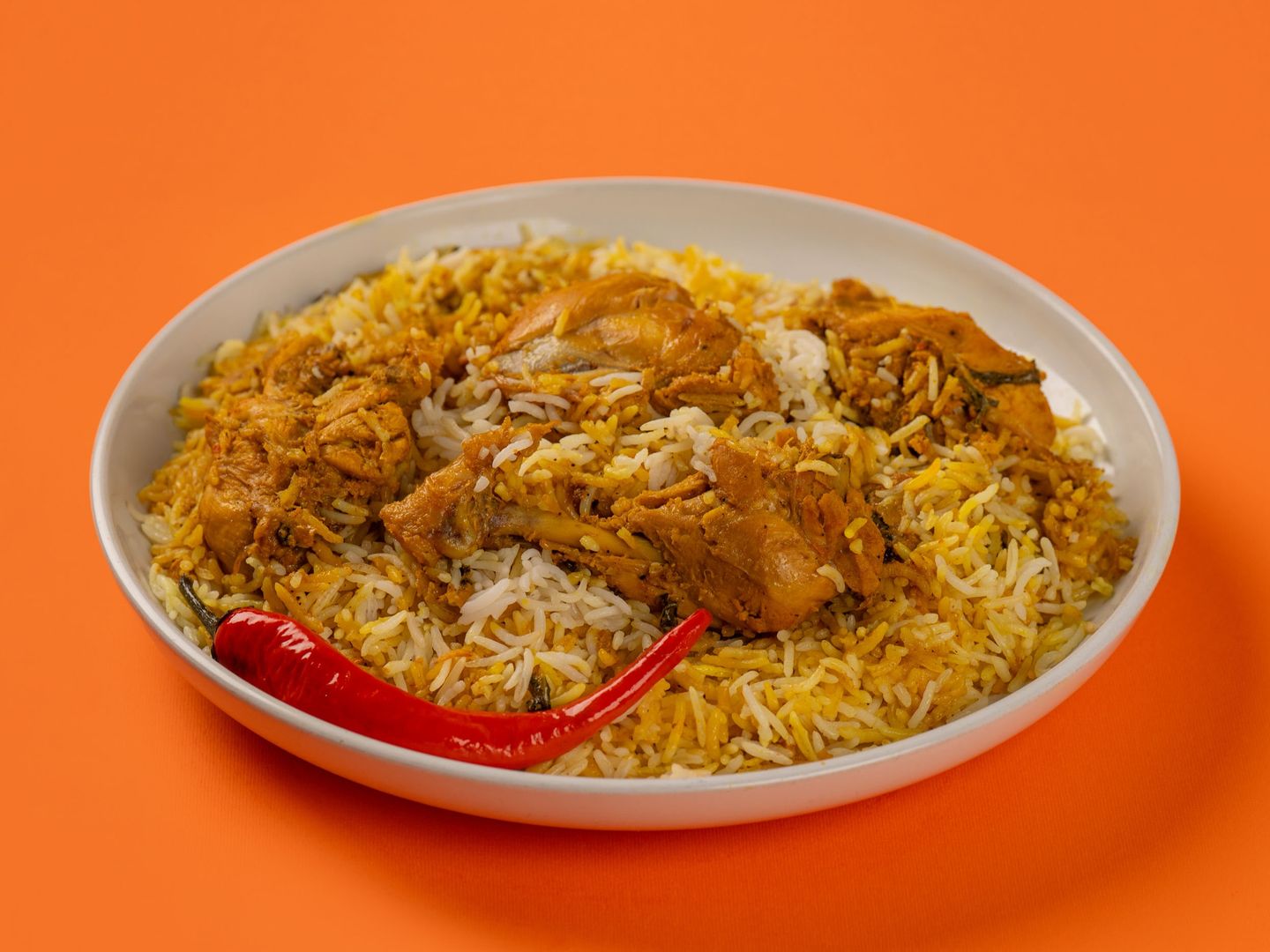 برياني الدجاج حبة كاملة