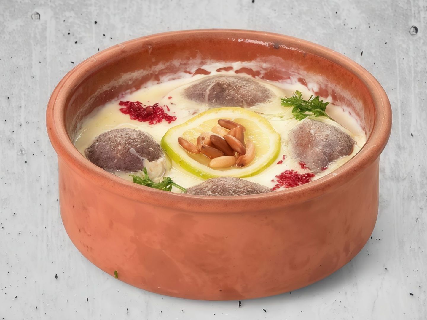 فخارة كبة لبنية