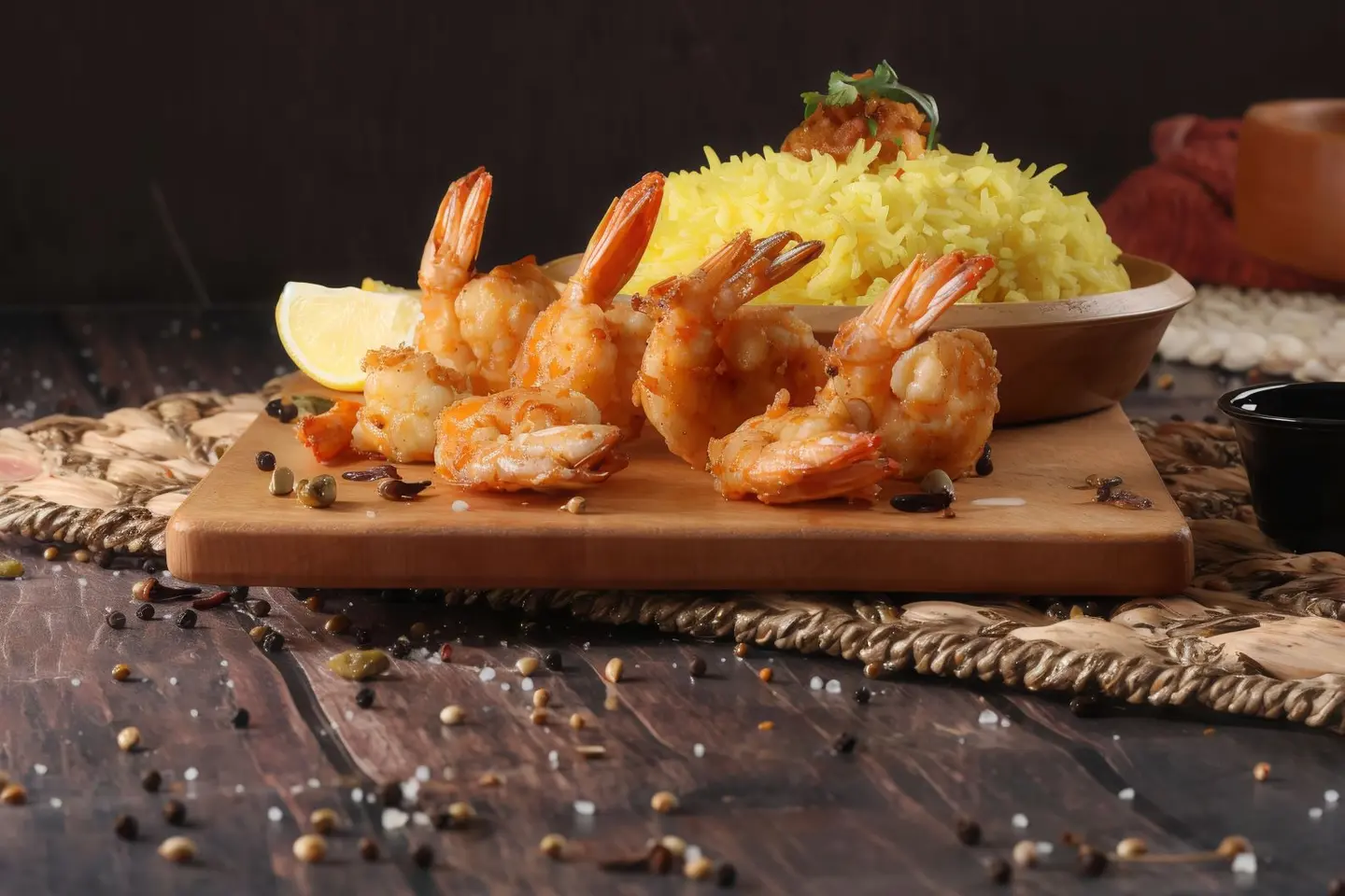 Fried Shrimp Dish 1p