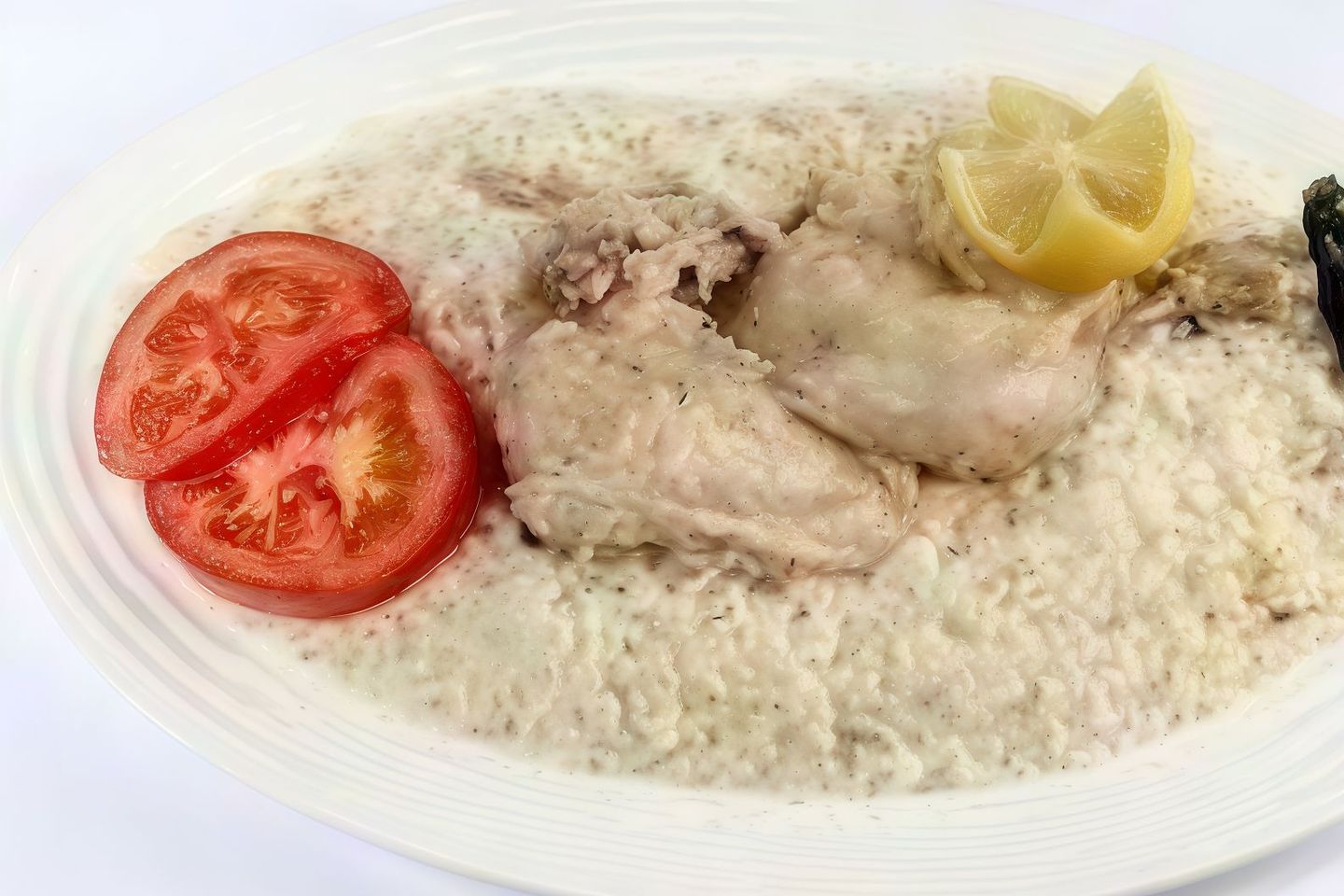 نص حبه مضغوط دجاج العقبه ابيض