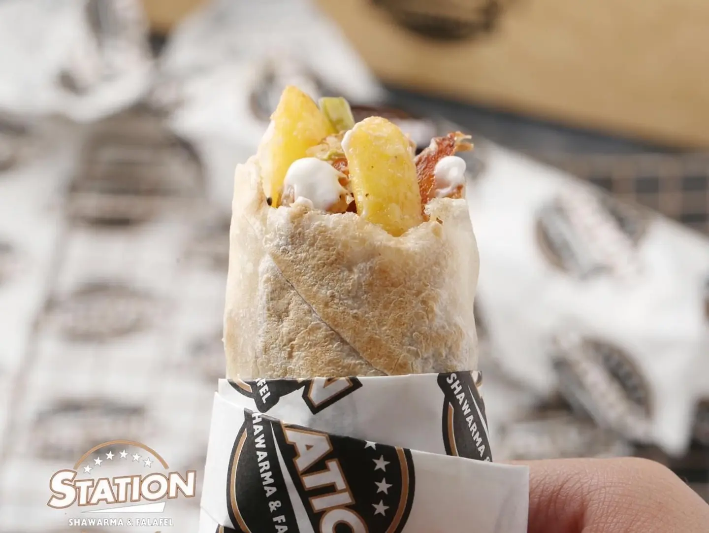 Chicken Shawarma Saj