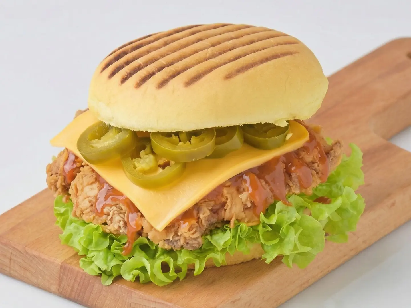 بافلو دجاج برجر